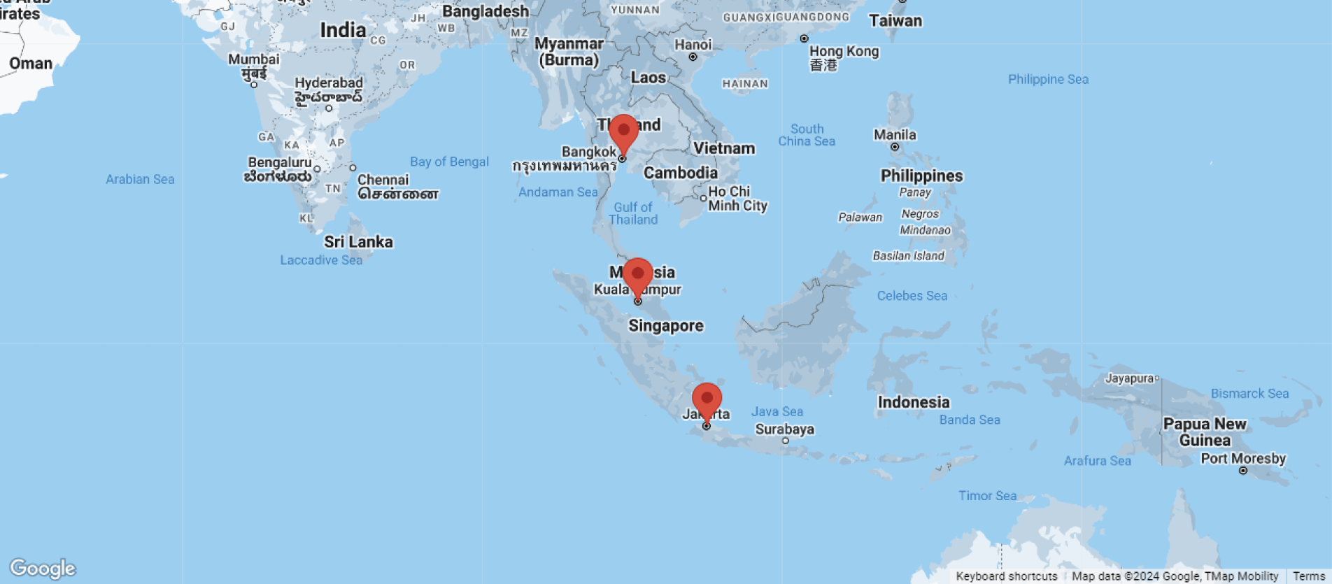 OPERATING LOCATION